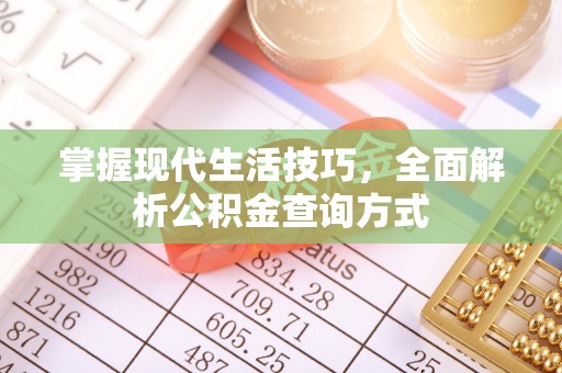 城子河掌握现代生活技巧，全面解析公积金查询方式