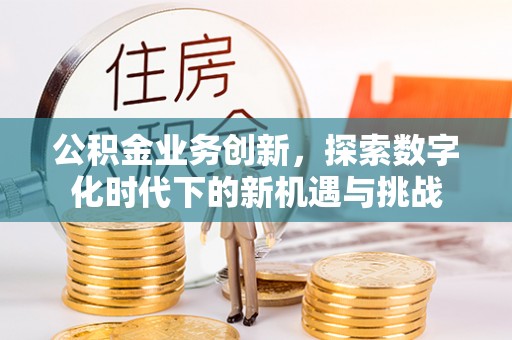 城子河公积金业务创新，探索数字化时代下的新机遇与挑战