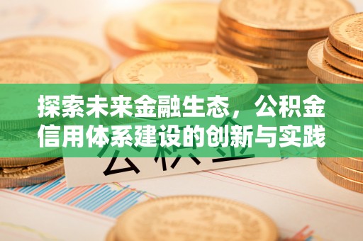 城子河探索未来金融生态，公积金信用体系建设的创新与实践