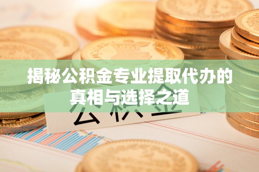城子河揭秘公积金专业提取代办的真相与选择之道