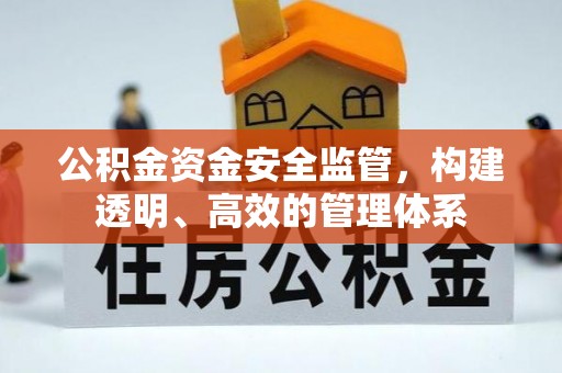 城子河公积金资金安全监管，构建透明、高效的管理体系