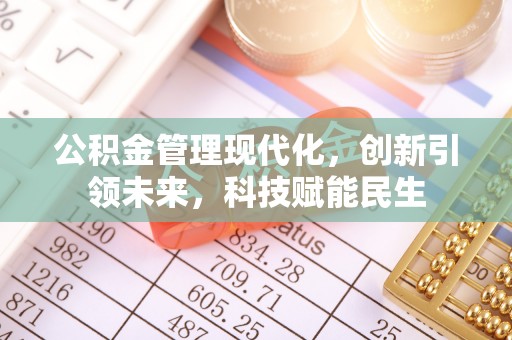 城子河公积金管理现代化，创新引领未来，科技赋能民生