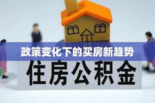城子河政策变化下的买房新趋势